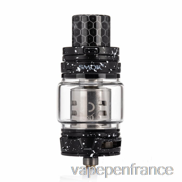 Smok Tfv12 Prince Réservoir Sub-ohm Noir Avec Stylo Vape Spray Blanc